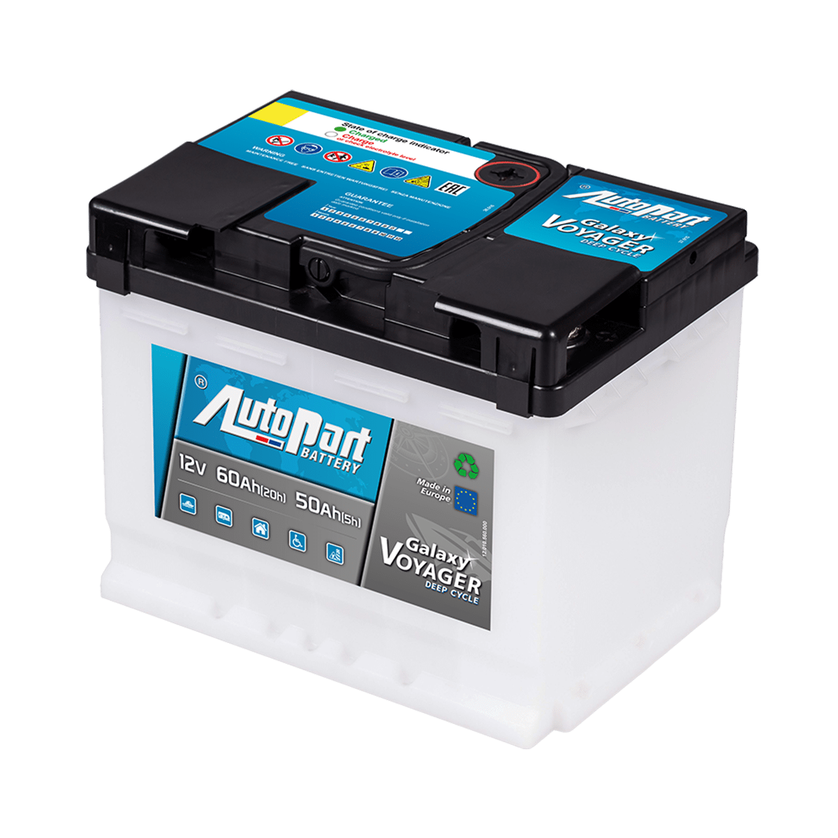 autopart battery galaxy voyager
